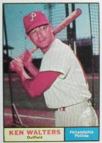 1961 Topps Baseball Cards      394     Ken Walters
